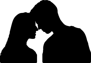 נשיקה בין בני זוג