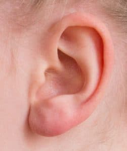 אוזן של ילד